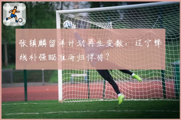 张镇麟留洋计划再生变数，辽宁锋线补强瞄准海归悍将？